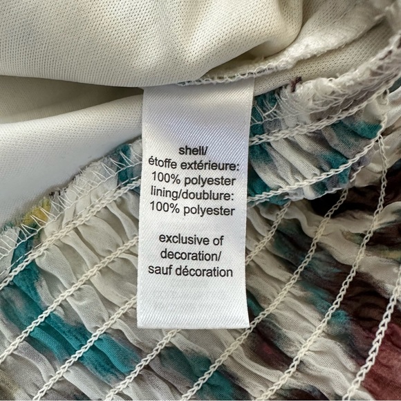 Maurice’s Womens Plus Size 2 Tank Sleeveless Top Tribal Lightweight White EUC - Picture 9 of 12